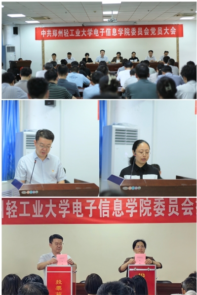 电子信息学院党委召开党员大会