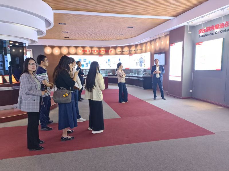 电子信息学院到郑州高新区企业开...